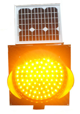 交通安全のための黄色い点滅の太陽交通警報灯反高温300mm