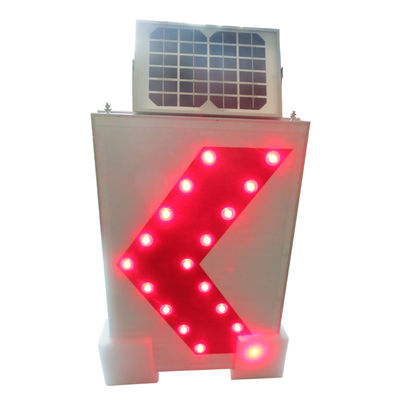 3W 18V Monocystallineの太陽電池パネルのシェブロンの交通標識LEDの点滅