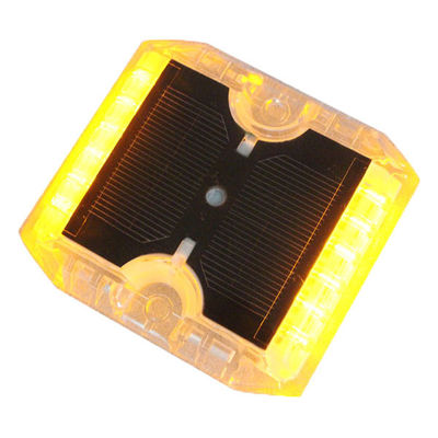 黄色い反紫外線PC IP68は反射道のマーカーを平方する防水する