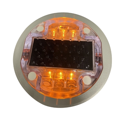 長い寿命の黄色い太陽道のスタッド ライトEpistar Dia 5mm LED IP68は保護する