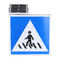 IP65は警告のための交通標識水平に1000メートルの横断歩道の保護する