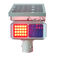 赤くおよび青の5mm LED IP55太陽動力を与えられたLEDは交通安全のためのライトを破烈させた
