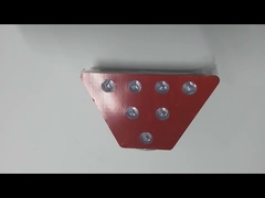 Trapezoid Durable 1.2V 600MAH Solar Road Reflectors , Guard Rail Reflectors